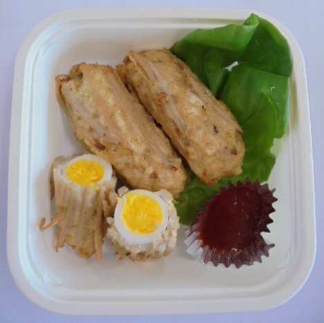 かさまし！れんこんスコッチエッグ