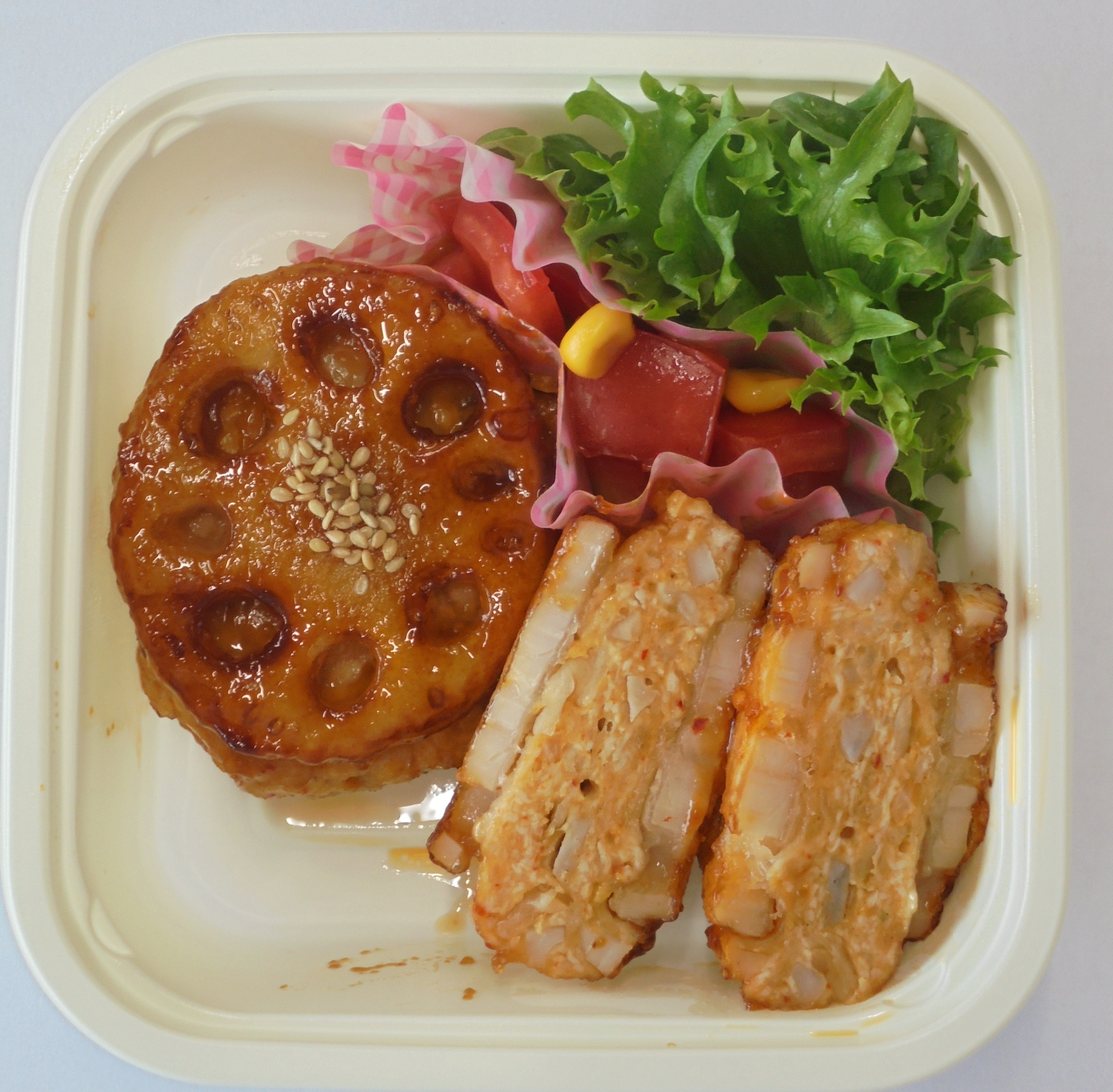 甘辛キムチレンコンのはさみ焼き